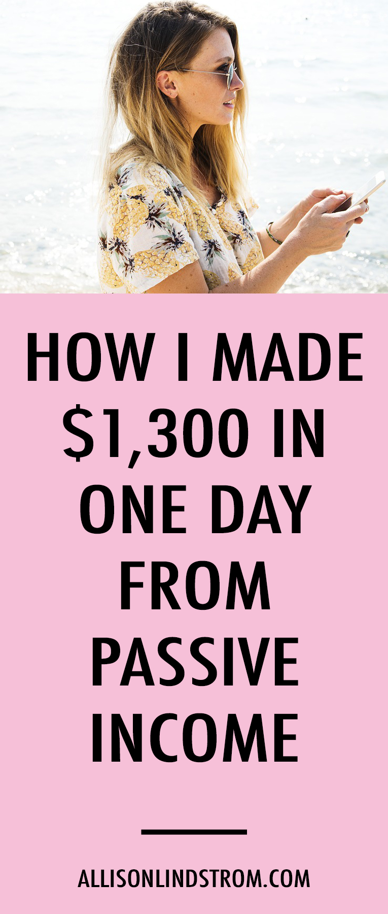 Looking for some passive income ideas or how to earn money online? I made $1,300 in ONE DAY while I was moving my family into our new home. It was the very definition of passive income and it felt great! Here's how I worked my butt off to accomplish it and how I think YOU can replicate the process. 